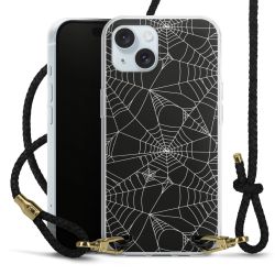 Carry Case Transparent Leather black/gold