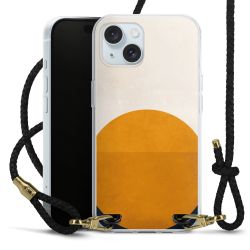 Carry Case Transparent Leather black/gold