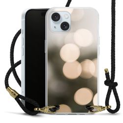 Carry Case Transparent Leather black/gold