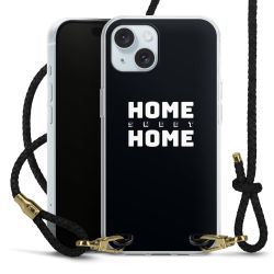 Carry Case Transparent Leather black/gold