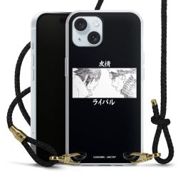 Carry Case Transparent Leather black/gold