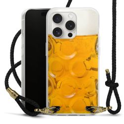 Carry Case Transparent Leather black/gold