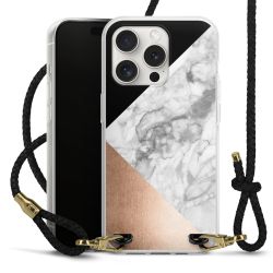 Carry Case Transparent Leather black/gold