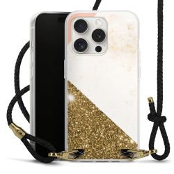 Carry Case Transparent Leather black/gold