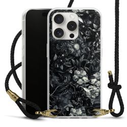 Carry Case Transparent Leather black/gold