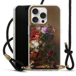 Carry Case Transparent Leather black/gold