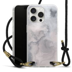 Carry Case Transparent Leather black/gold