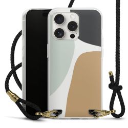 Carry Case Transparent Leather black/gold