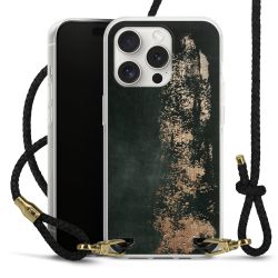 Carry Case Transparent Leather black/gold