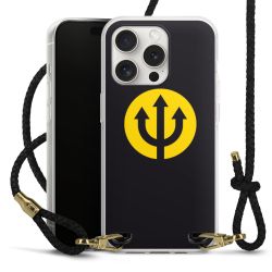 Carry Case Transparent Leather black/gold