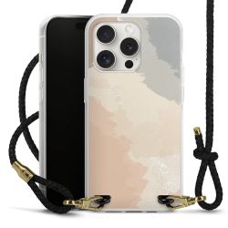 Carry Case Transparent Leather black/gold