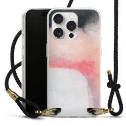 Carry Case Transparent Leather black/gold