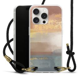 Carry Case Transparent Leather black/gold