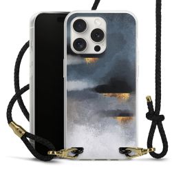 Carry Case Transparent Leather black/gold