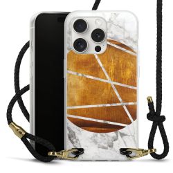 Carry Case Transparent Leather black/gold