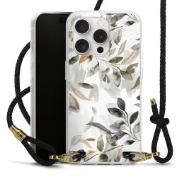 Carry Case Transparent Leather black/gold