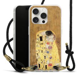 Carry Case Transparent Leather black/gold