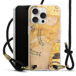 Carry Case Transparent Leather black/gold