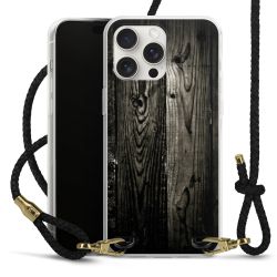 Carry Case Transparent Leather black/gold