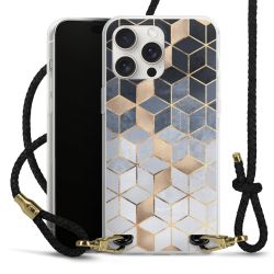 Carry Case Transparent Leather black/gold