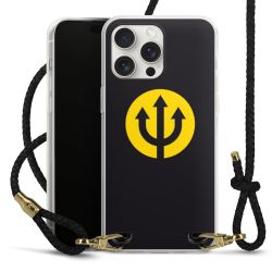 Carry Case Transparent Leather black/gold