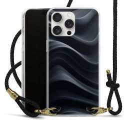 Carry Case Transparent Leather black/gold