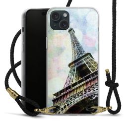 Carry Case Transparent Leather black/gold