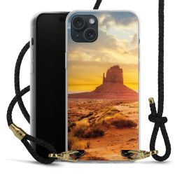 Carry Case Transparent Leather black/gold