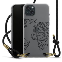 Carry Case Transparent Leather black/gold