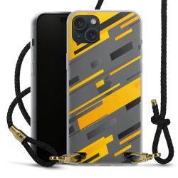 Carry Case Transparent Leather black/gold