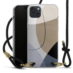 Carry Case Transparent Leather black/gold