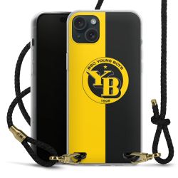 Carry Case Transparent Leather black/gold