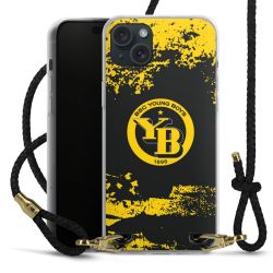 Carry Case Transparent Leather black/gold