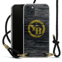 Carry Case Transparent Leather black/gold