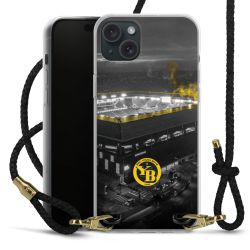 Carry Case Transparent Leather black/gold