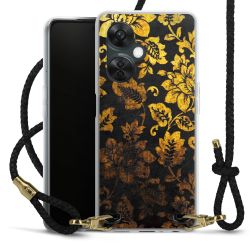 Carry Case Transparent Leather black/gold