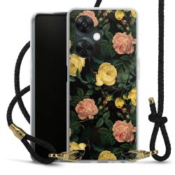 Carry Case Transparent Leather black/gold