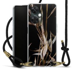 Carry Case Transparent Leather black/gold