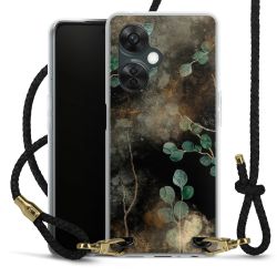 Carry Case Transparent Leather black/gold