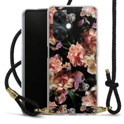 Carry Case Transparent Leather black/gold