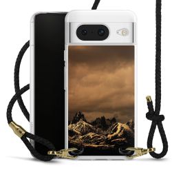 Carry Case Transparent Leather black/gold