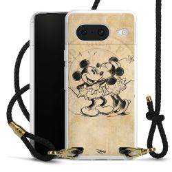 Carry Case Transparent Leather black/gold