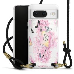 Carry Case Transparent Leather black/gold