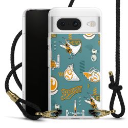 Carry Case Transparent Leather black/gold