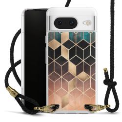 Carry Case Transparent Leather black/gold