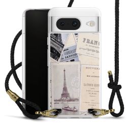 New Carry Case Transparent Leder schwarz/gold