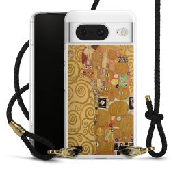 Carry Case Transparent Leather black/gold