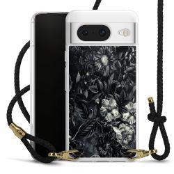 Carry Case Transparent Leather black/gold