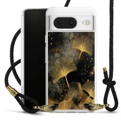 Carry Case Transparent Leather black/gold