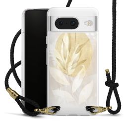 New Carry Case Transparent Leder schwarz/gold